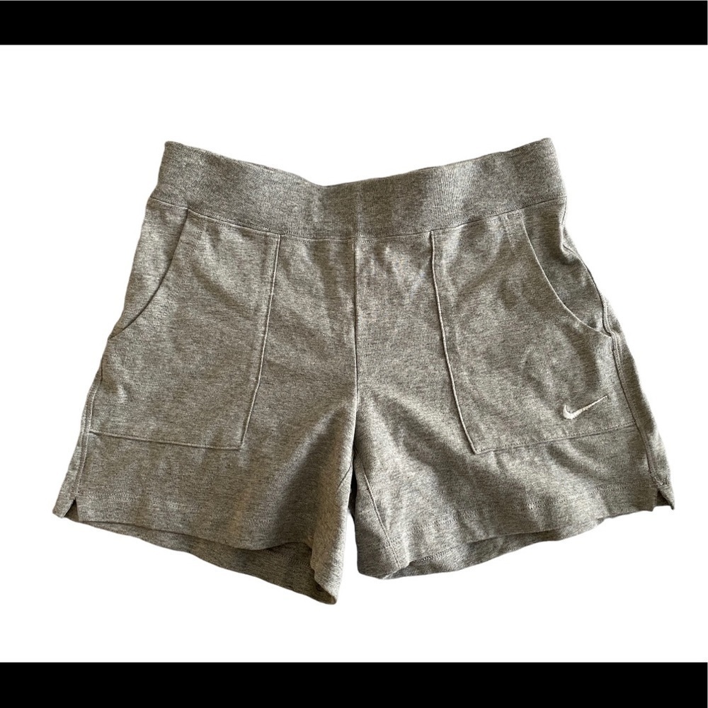 Nike Girls Light Gray Shorts L Large